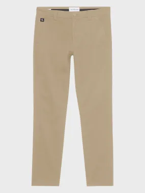 Ανδρικό παντελόνι chinos Skinny Washed Chino Travertine J30J322554PF2 | J30J322554PF2