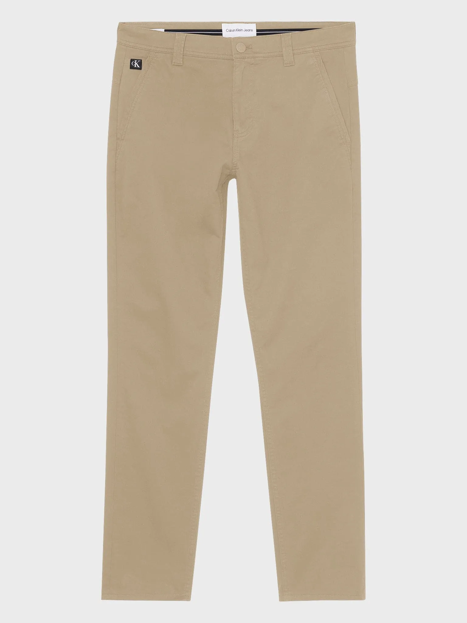 Ανδρικό παντελόνι chinos Skinny Washed Chino Travertine J30J322554PF2 | J30J322554PF2