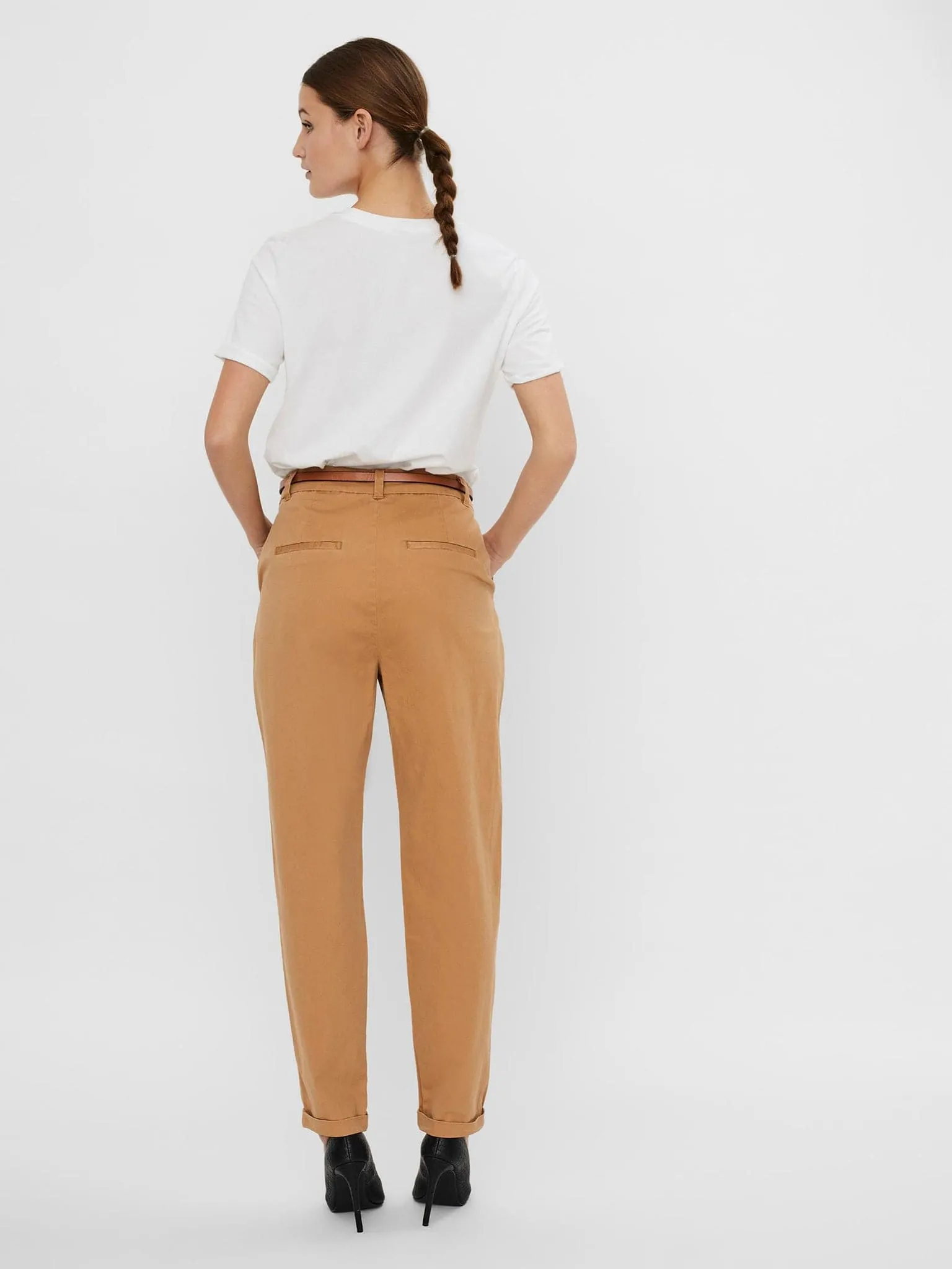 Γυναικείο παντελόνι VMMASIE HR PRES CHINO PANT 10243903 | 10243903