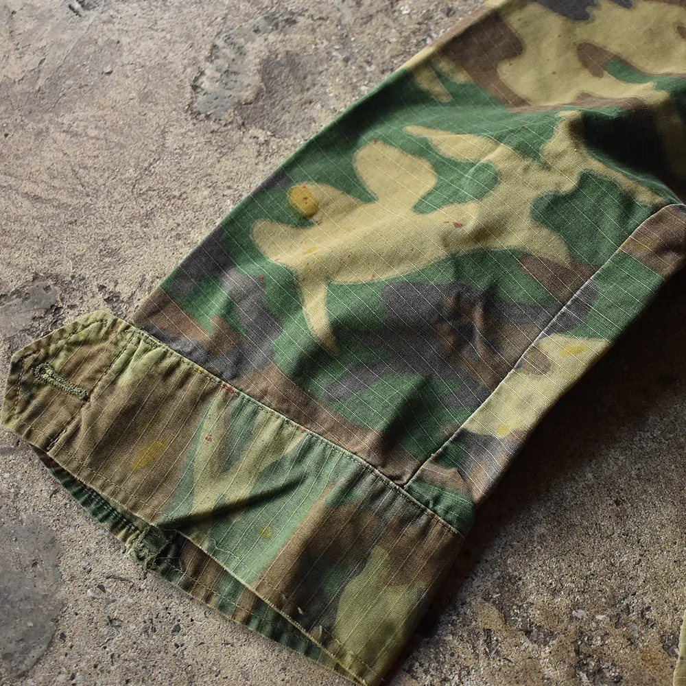 ’69 U.S.ARMY ERDL ミックスリーフ！ ジャングルファティーグ ジャケット 230401H