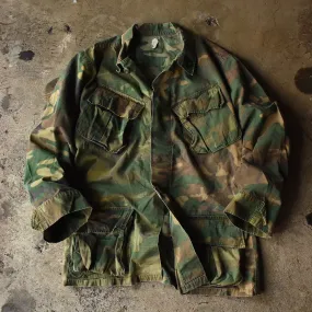 ’69 U.S.ARMY ERDL ミックスリーフ！ ジャングルファティーグ ジャケット 230401H