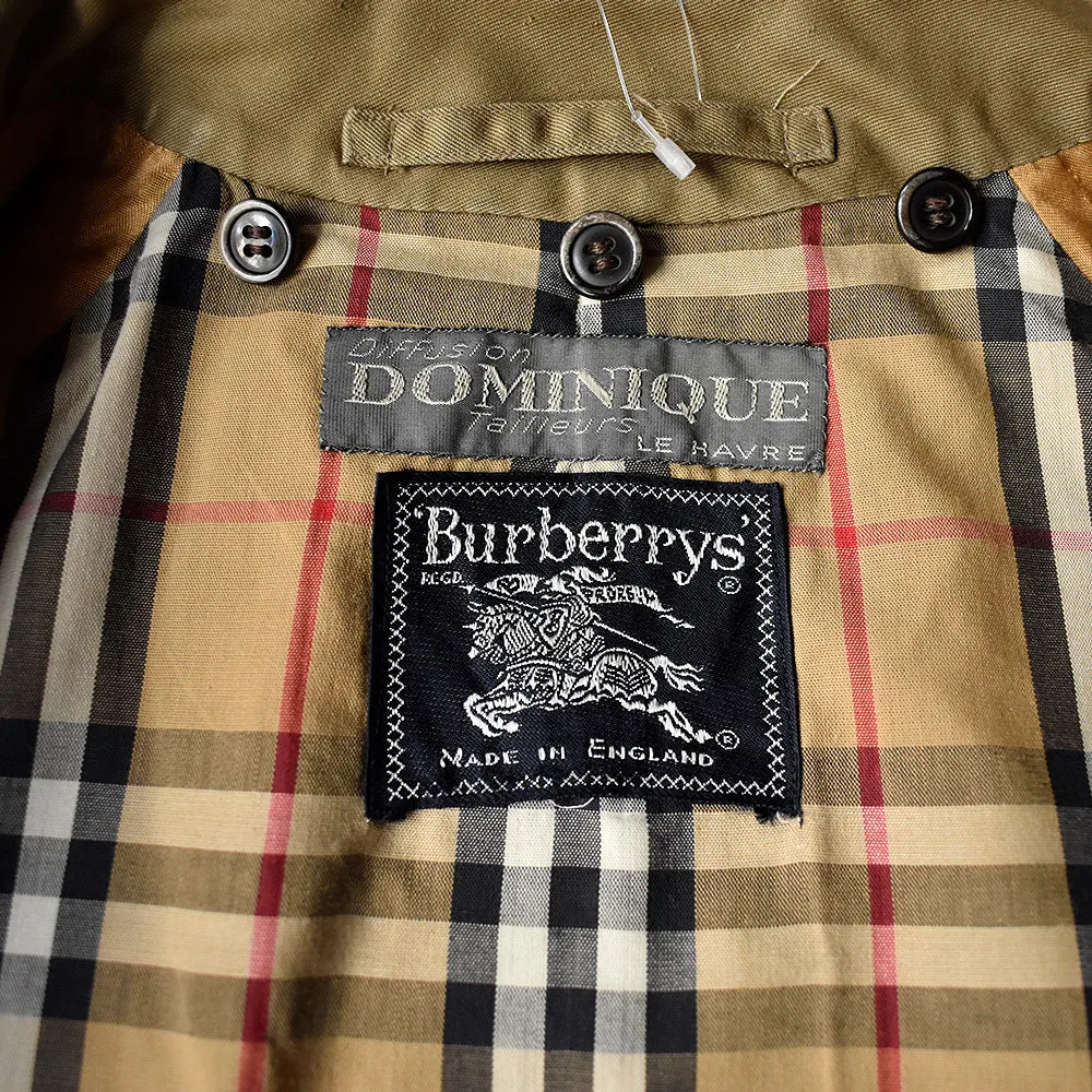 80's～ Burberrys ステンカラーコート イングランド製 240123