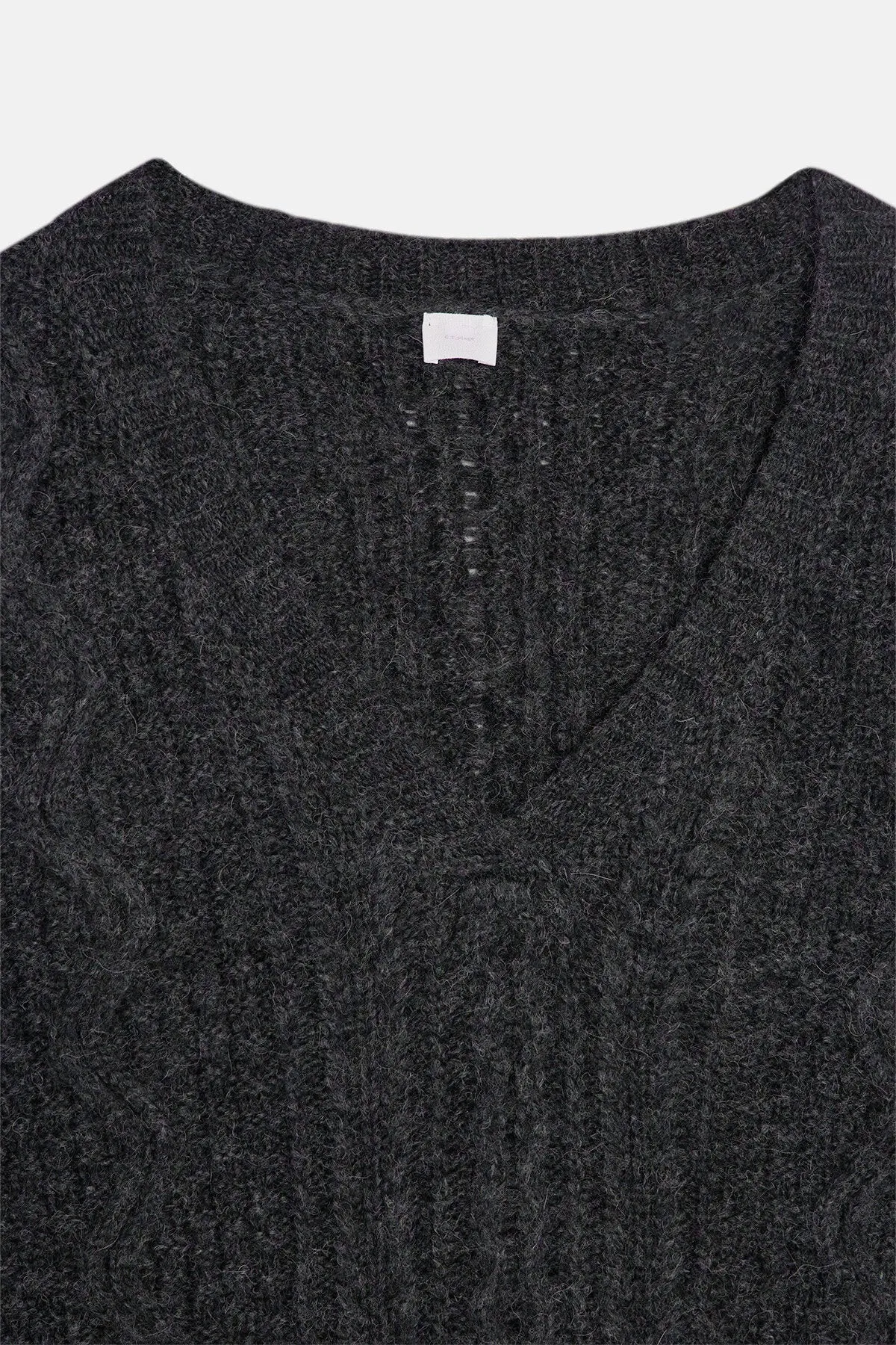 Alpaca-blend vest