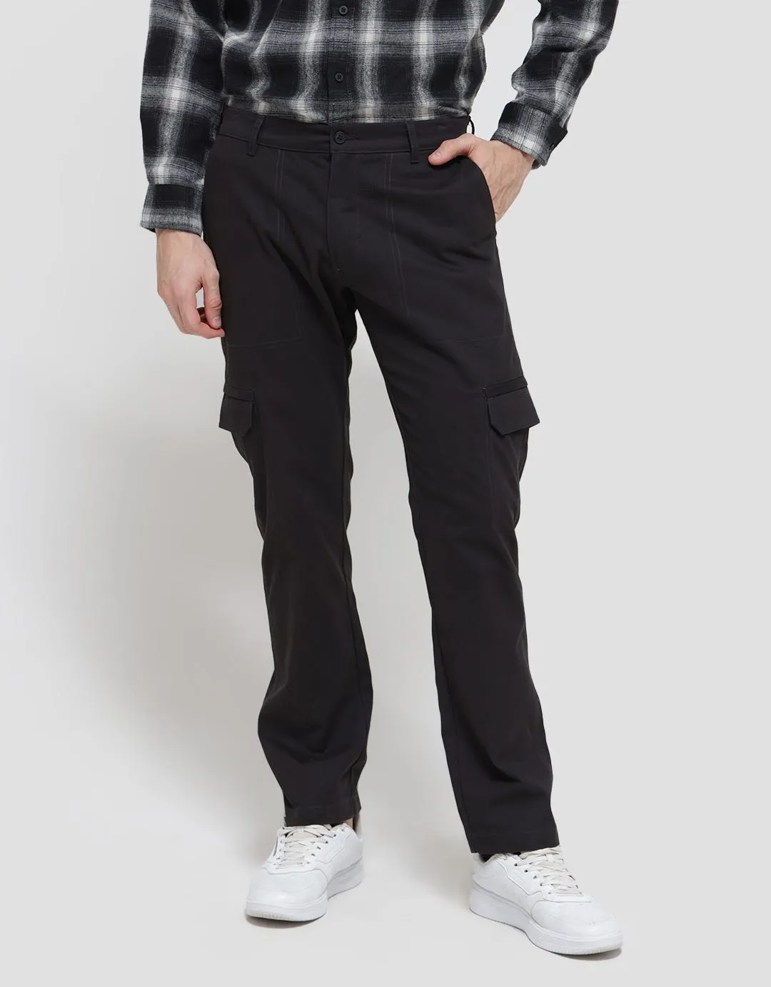 Anyday Cargo Woven Celana Panjang Pria