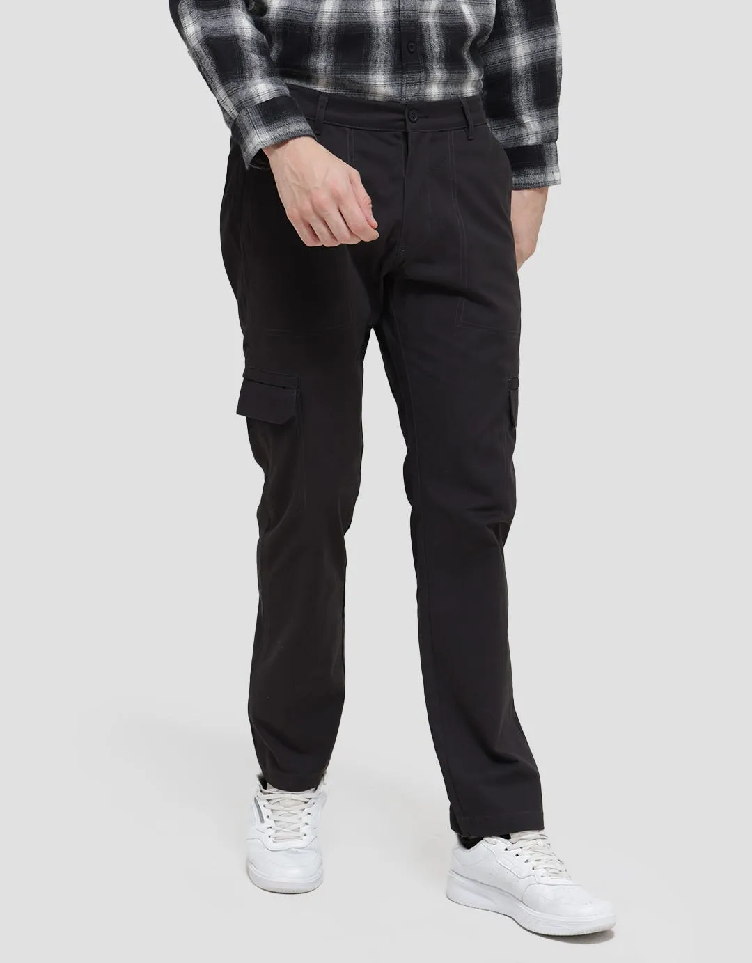 Anyday Cargo Woven Celana Panjang Pria