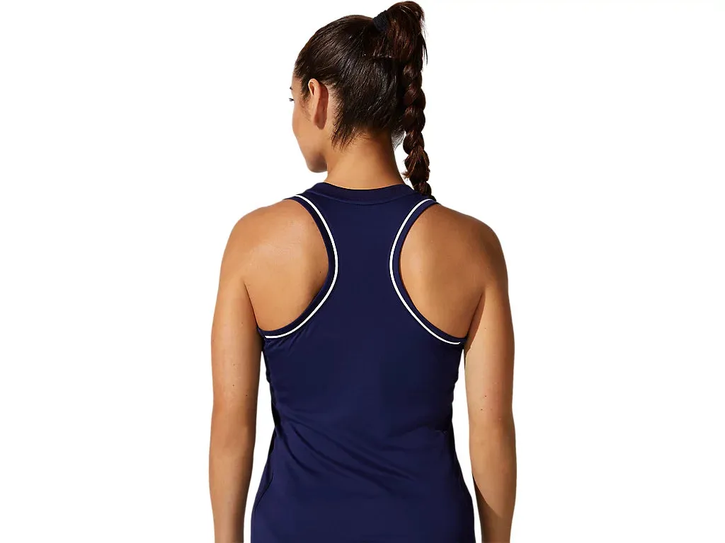 Asics Court Women Piping Tank Peacoat