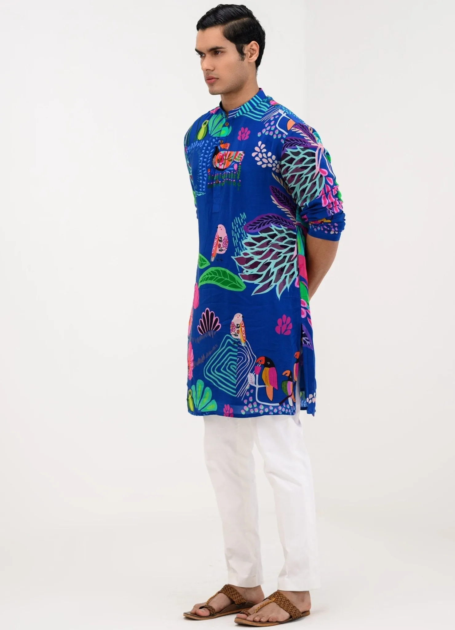 Beach Blue Kurta