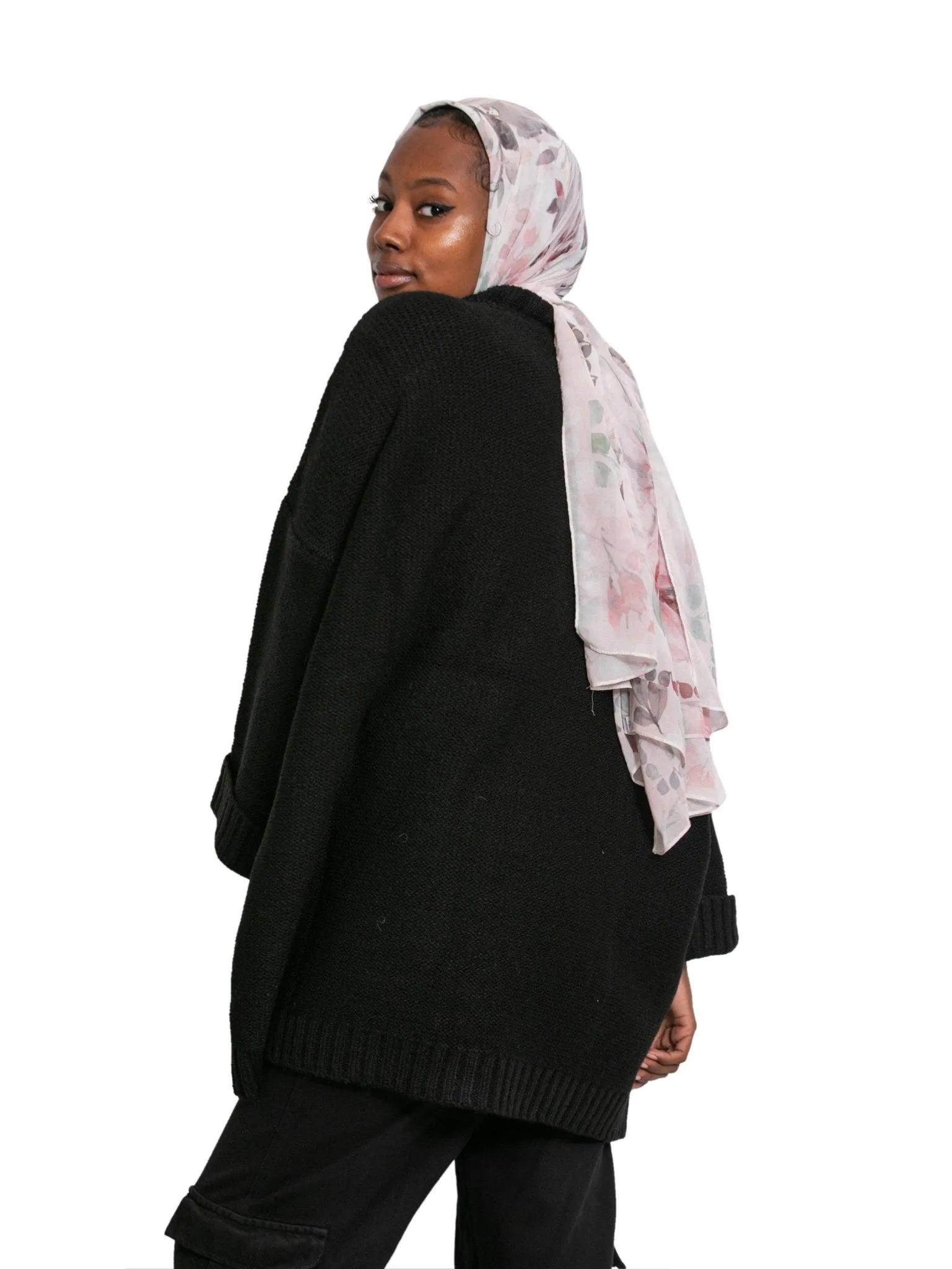 Black Over Size Pullover