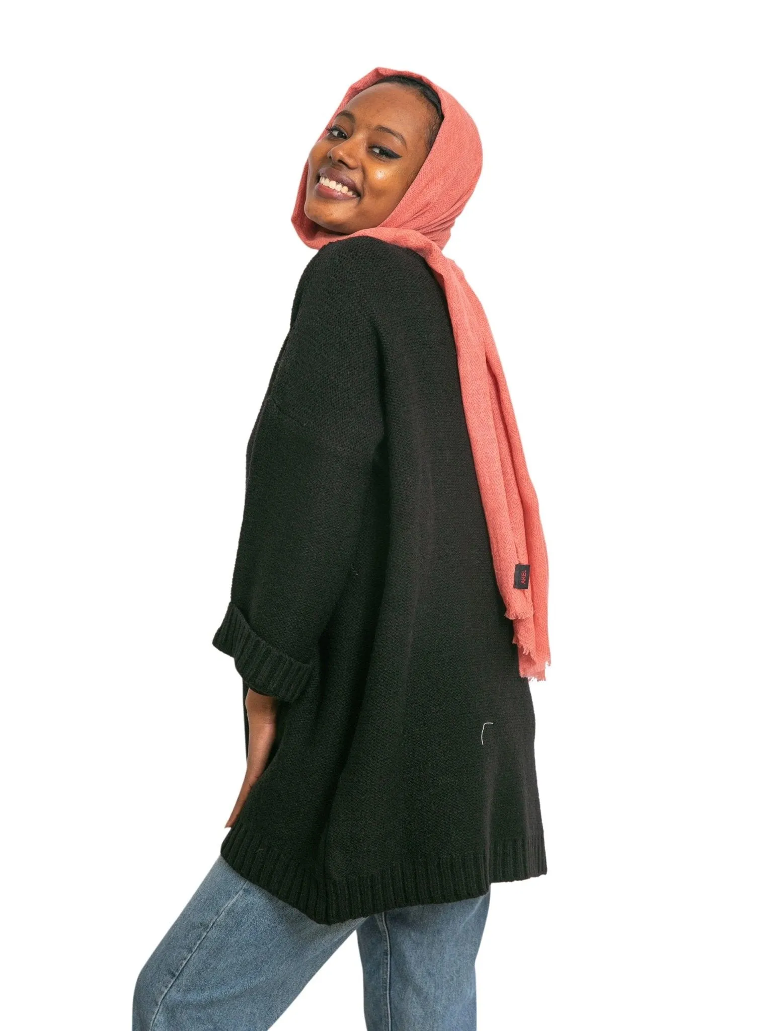 Black Over Size Pullover