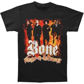 Bone Thugs-n-Harmony Classic Flames T-Shirt Black