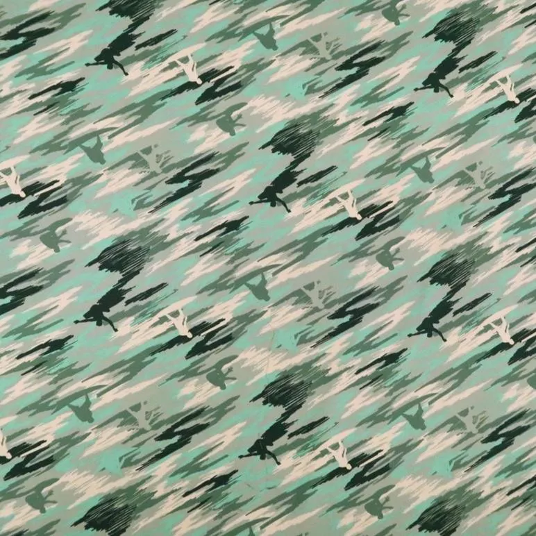 Camouflage Surfer Fabric | Blue