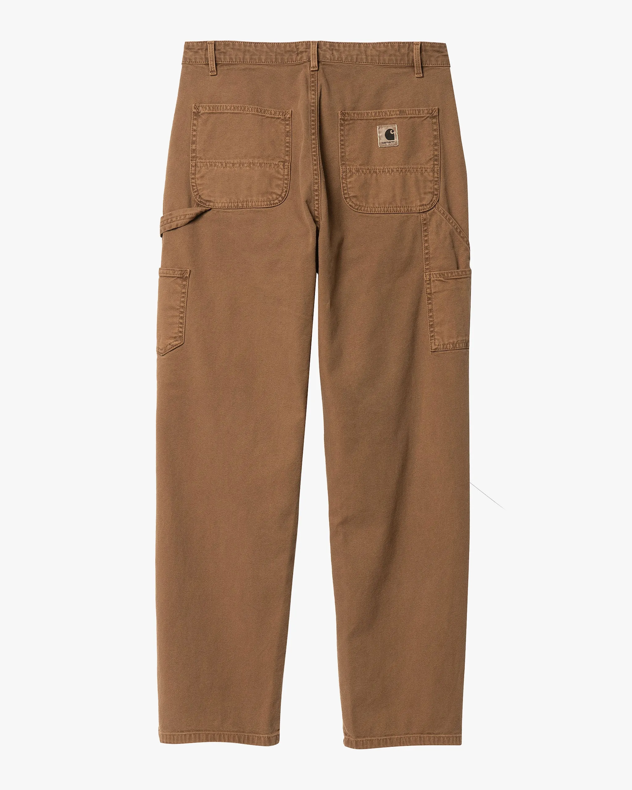 Carhartt WIP Womens Pierce Pant Straight Fit Canvas Trousers - Tamarind Faded