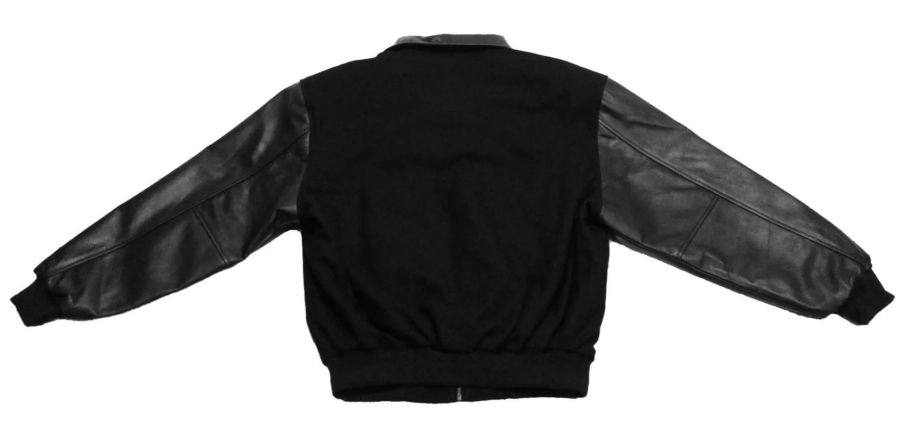 Casual Wool & Leather Jacket #5531