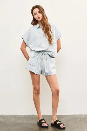 Chambray Button Up Shirt