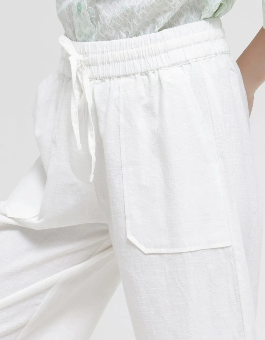 Connexion Linen Crossfire Celana Panjang Wanita