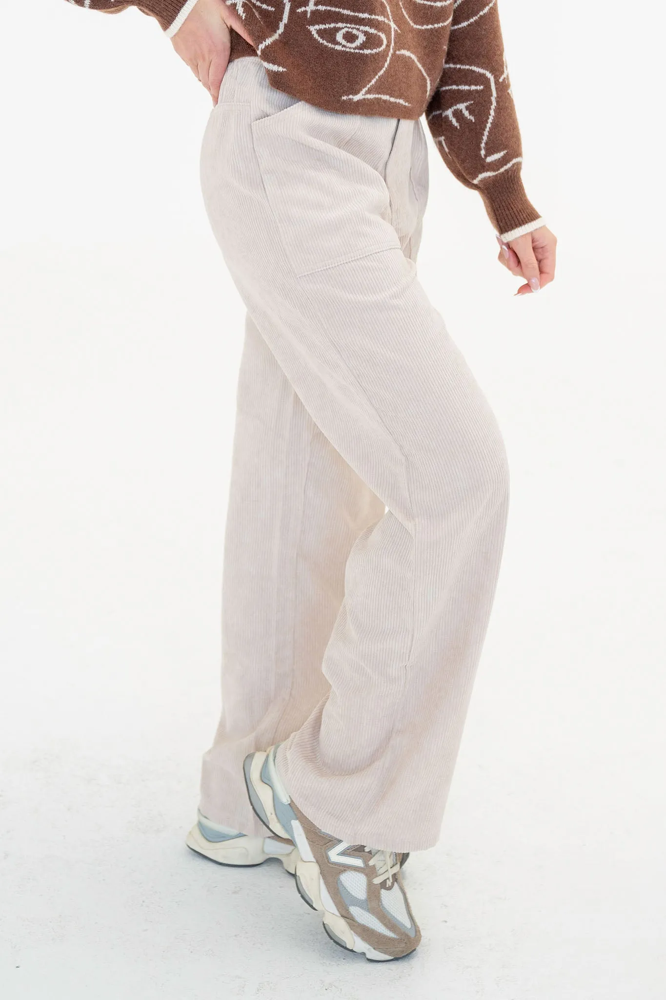 Corduroy Cargo Pants