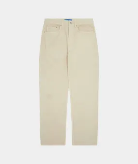 Corduroy Five Pocket Loose Fit - Bone