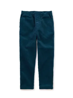 Corduroy Pants-Bedford Blue