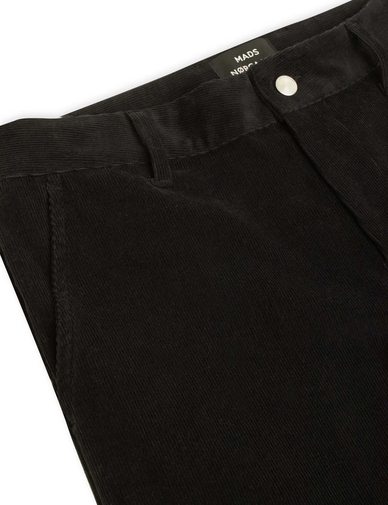 Corduroy Posso Pant,  Black