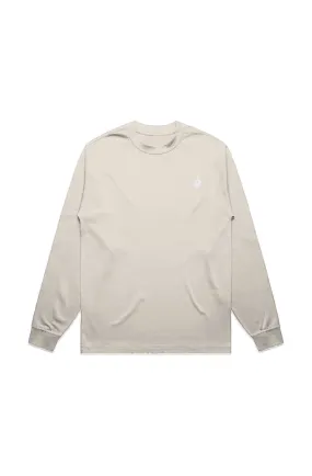 DF - Men's Ecru Heavy L/S Tee