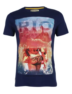 Dissident Riobum T-Shirt in Blue Depths