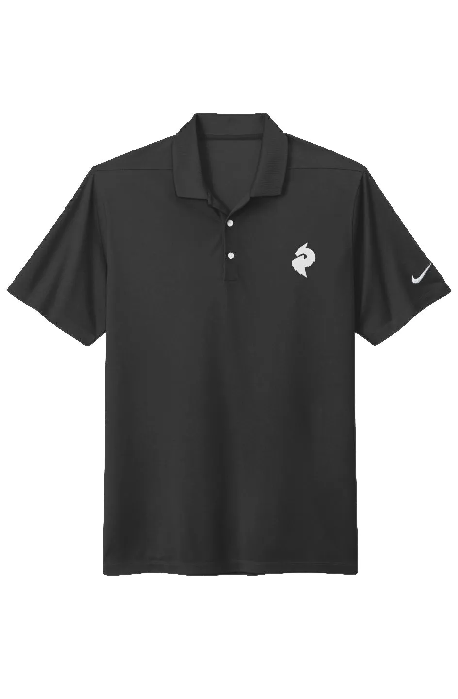 Dragon Foxx™ Men's Nike Dri-FIT Micro Pique 2.0 Black Polo
