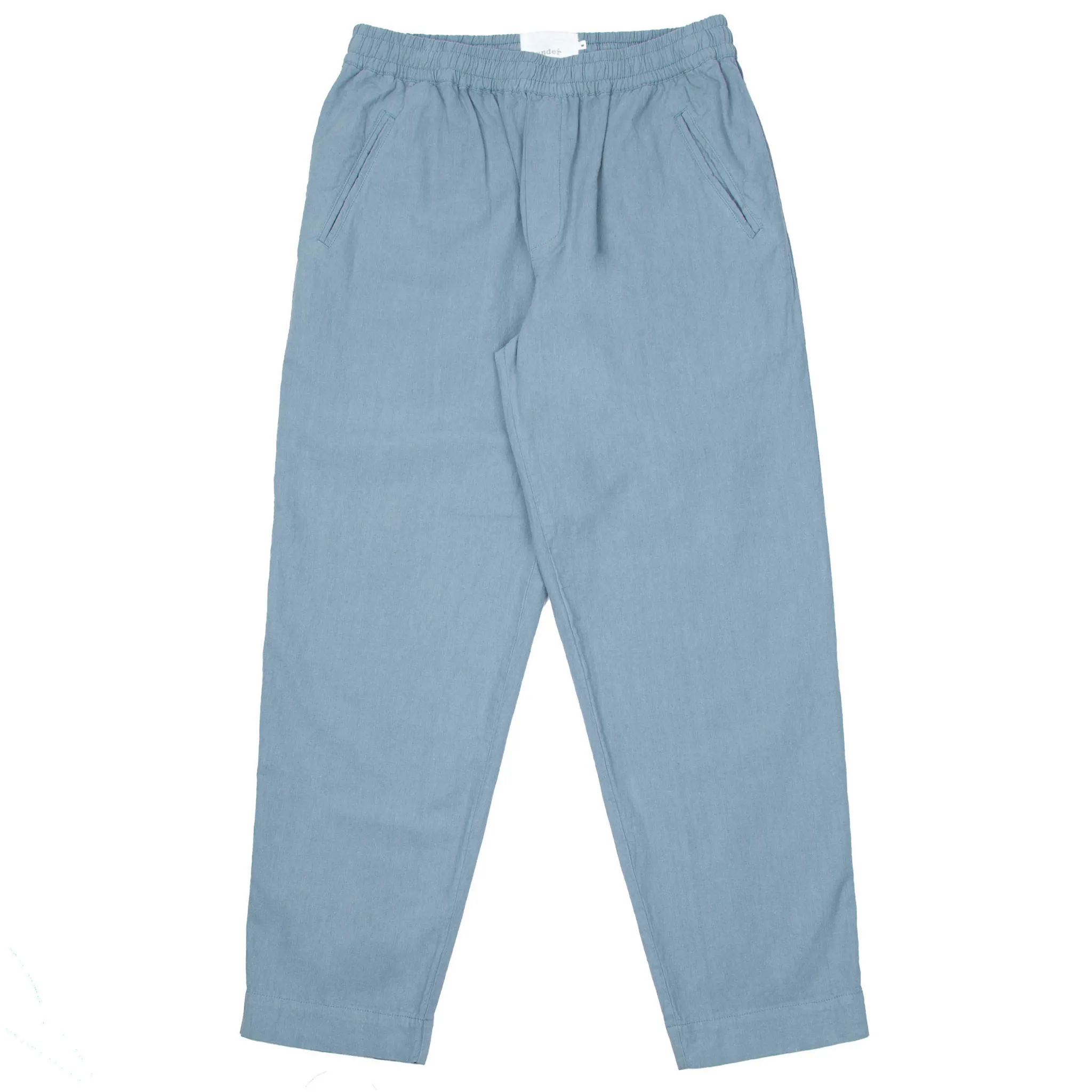 Drawcord Good Walk Chino - Sky Blue Linen