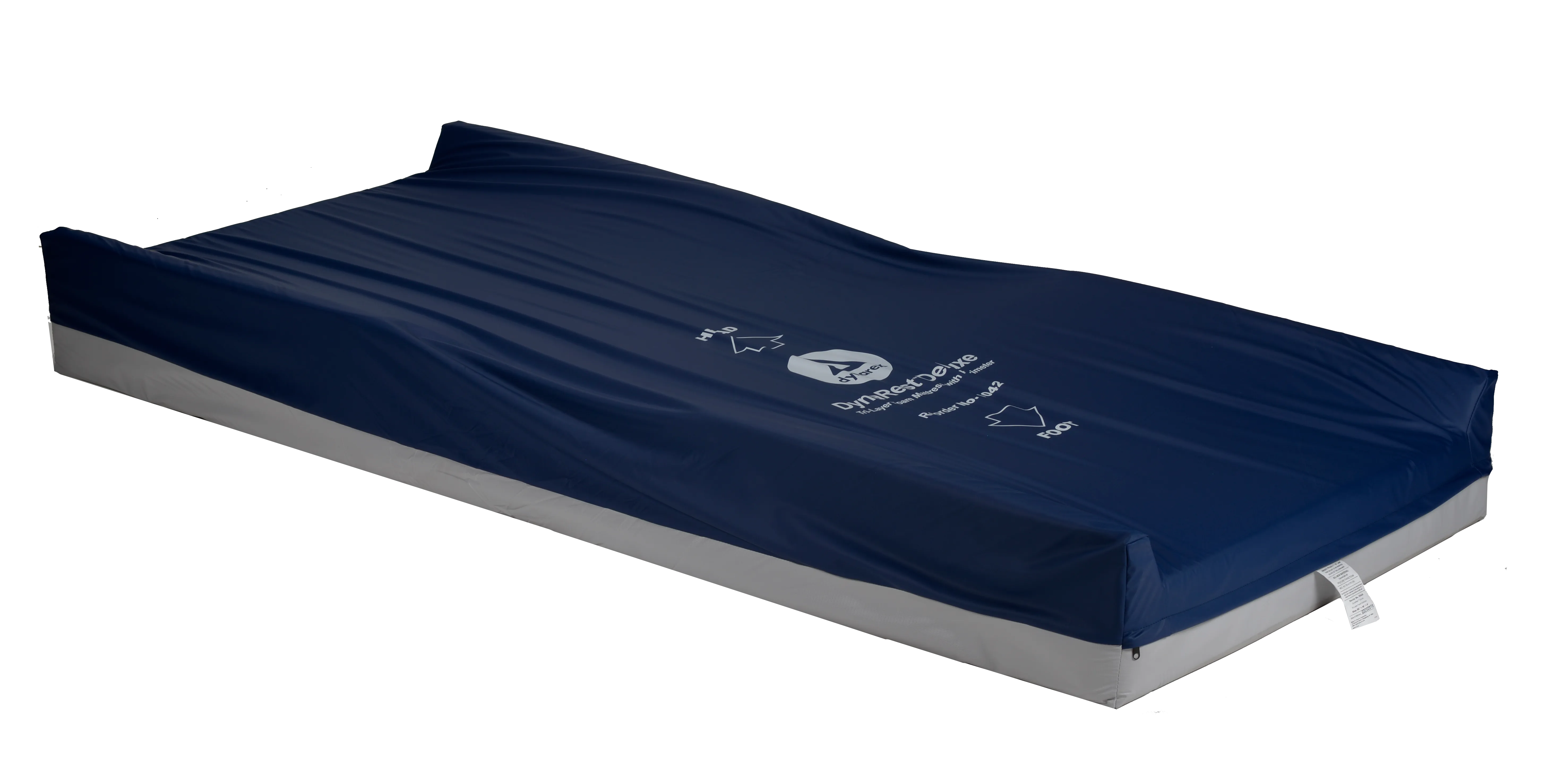 DynaRest Deluxe Tri-Layer Foam Redistribution Mattress w/Perm, 36" x 80"