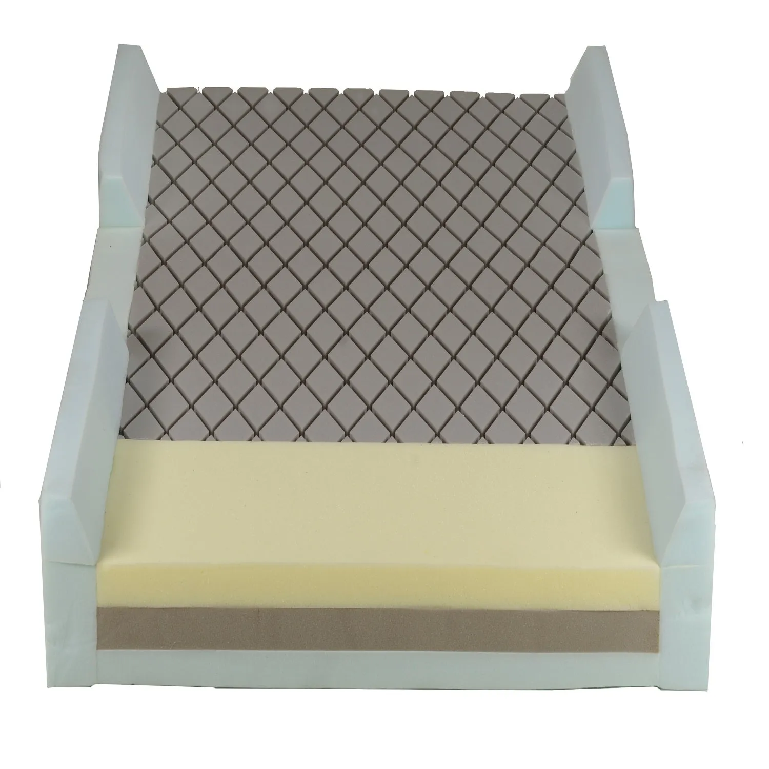 DynaRest Deluxe Tri-Layer Foam Redistribution Mattress w/Perm, 36" x 80"