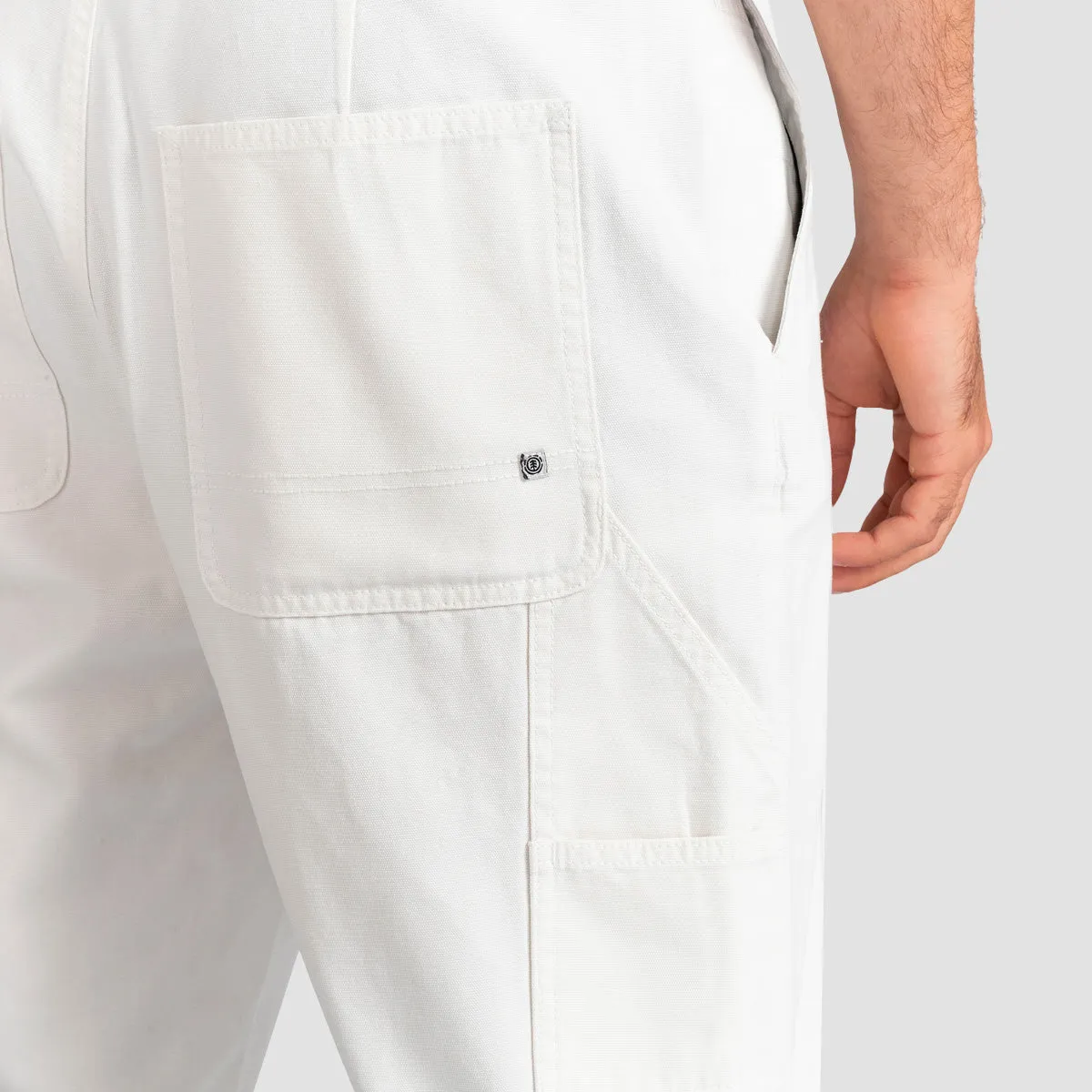 Element Highwater Work Trousers Off White