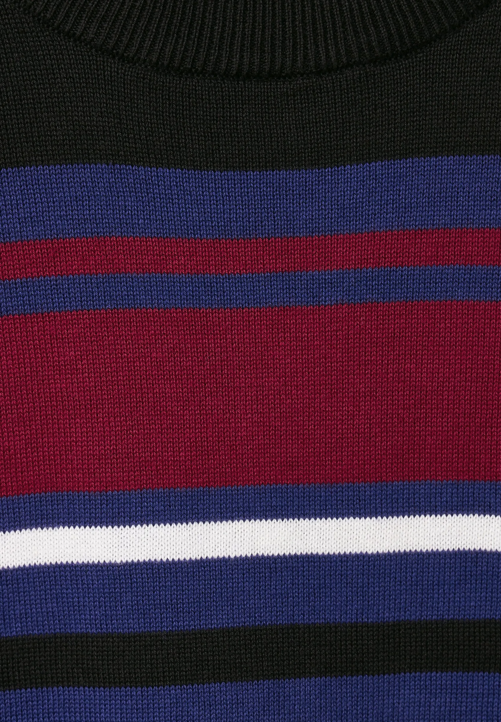 Feinstrick Streifenpullover