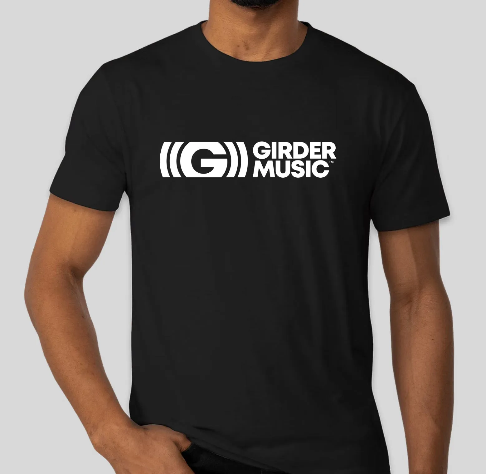 Girder Music Black and White Logo Shirt
