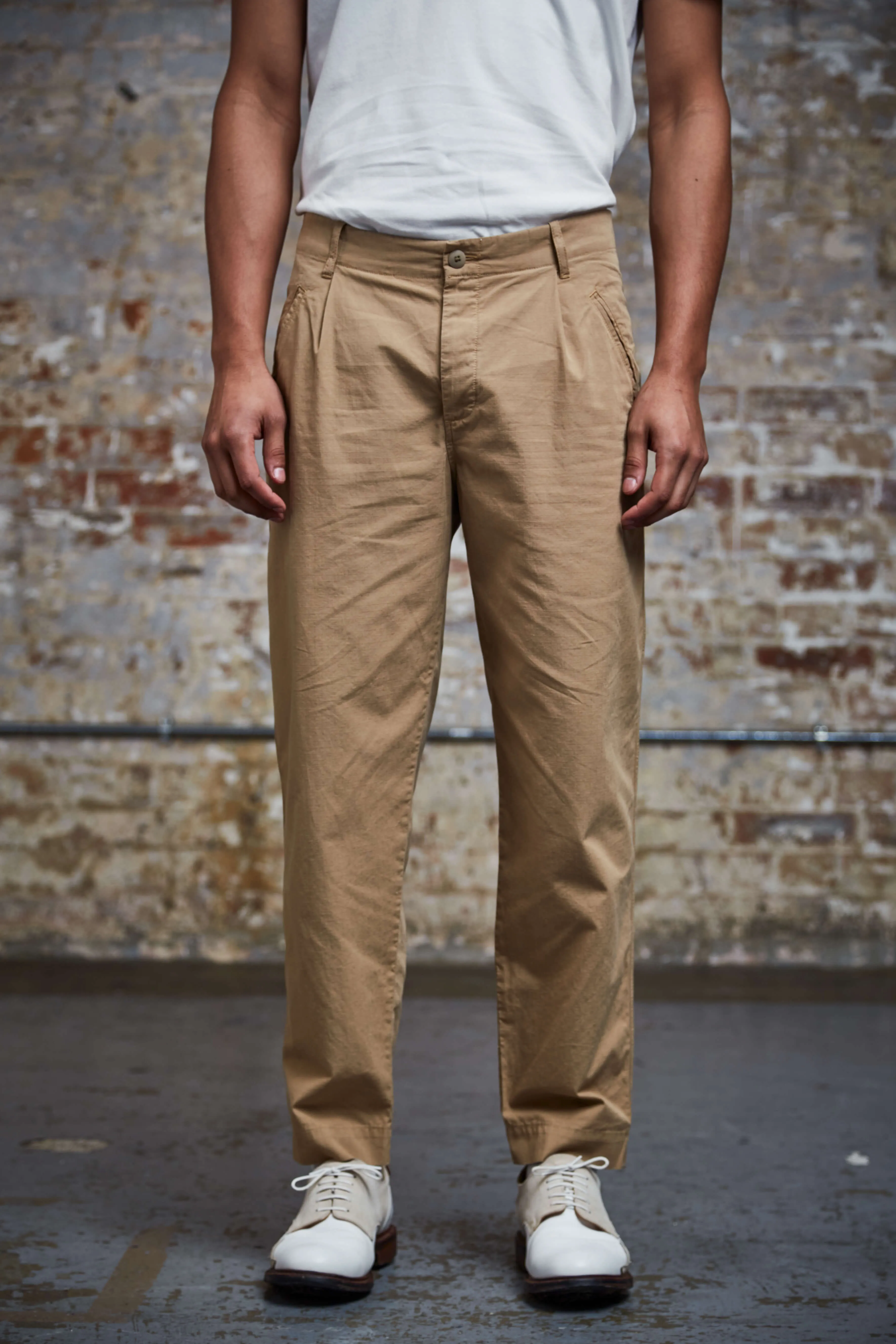 Good Walk Chino - Tan Ripstop