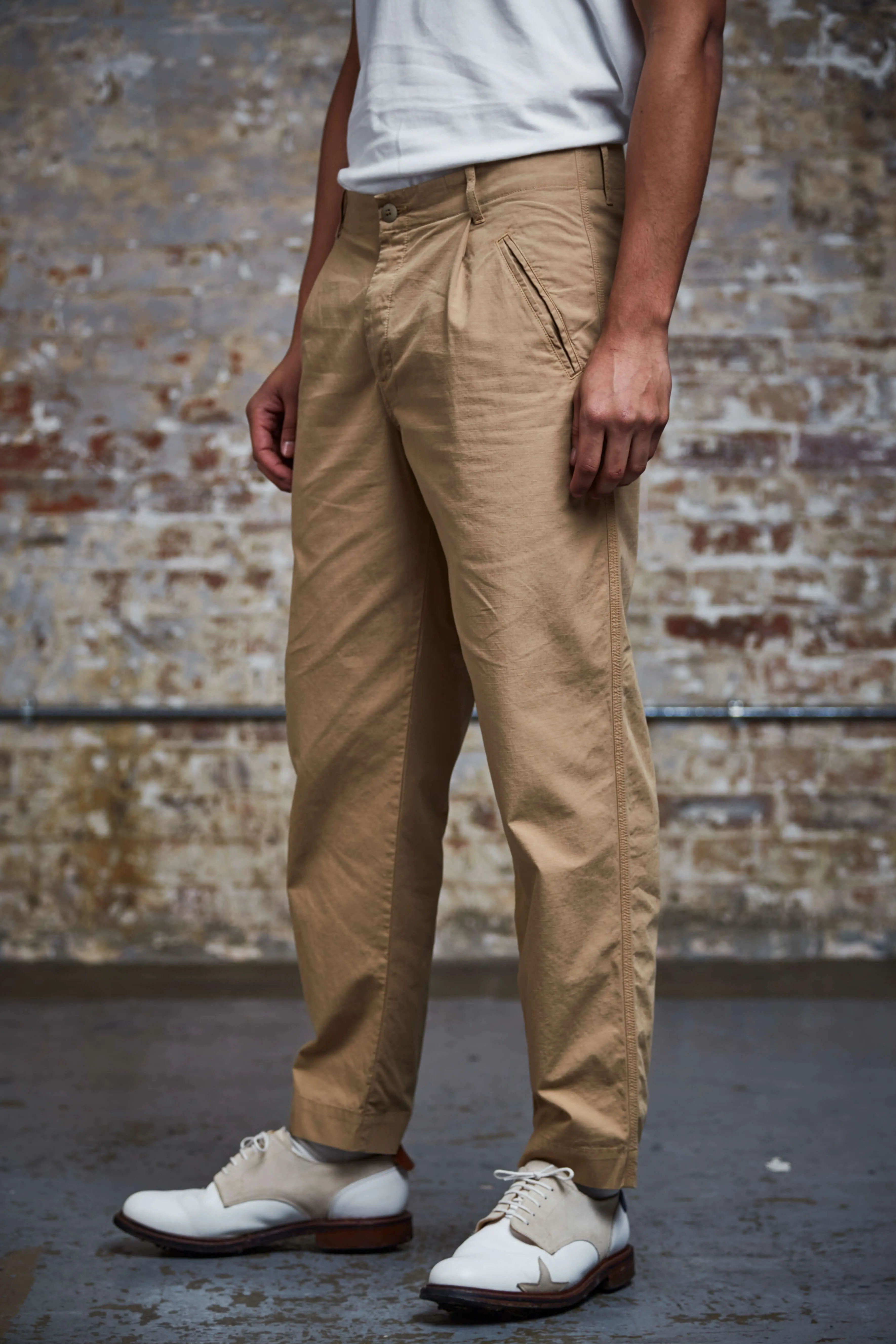 Good Walk Chino - Tan Ripstop