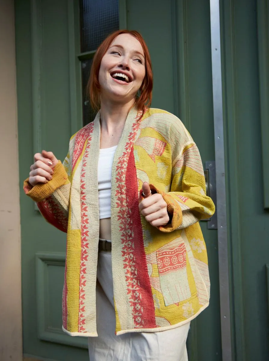 kantha vintage kimono sona