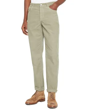 Khaki Green Fine Corduroy 5 Pocket Pant