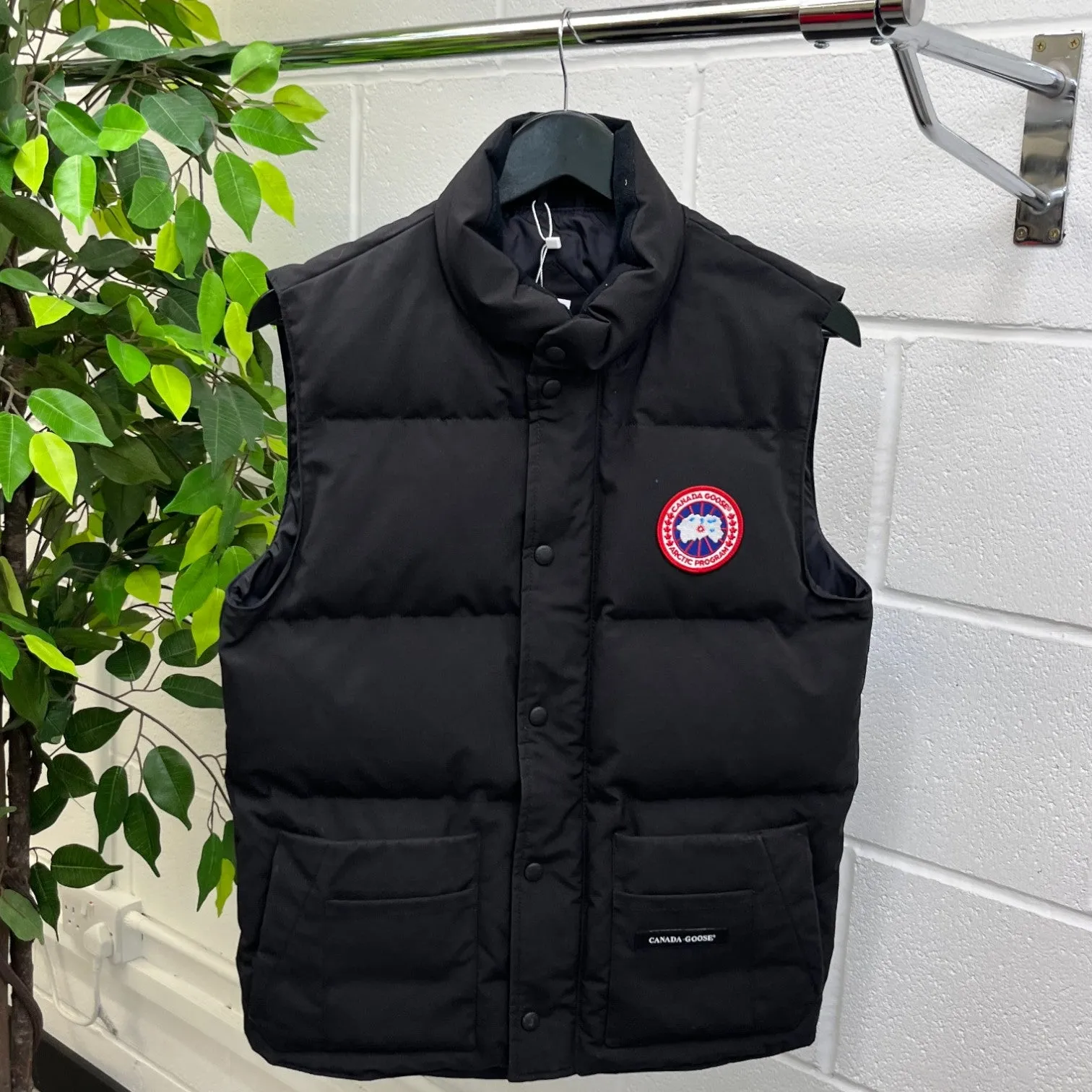 Men's Freestyle Gilet Black Size XS