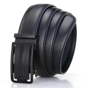 Men's Ratchet Belt Leather Mens Belt With Slide Buckle Ratchet Belts For Men USA
