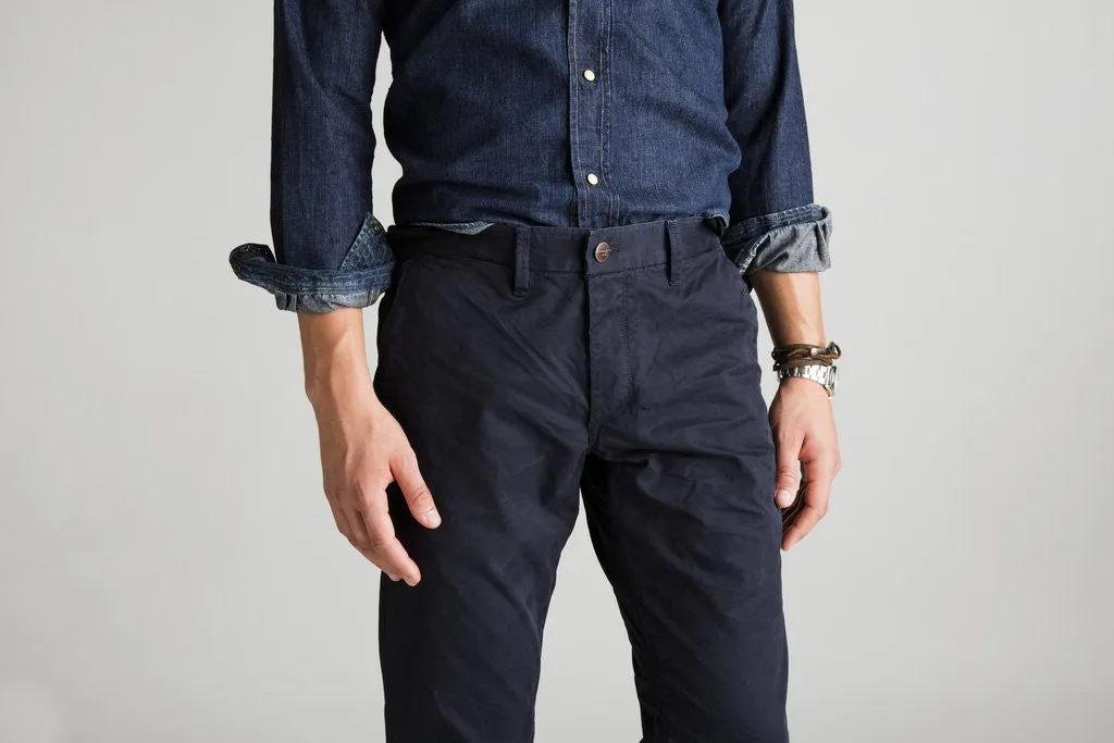 NEW MENS GROWN & SEWN USA Pants Jeans BLACK LEGEND 33X34 Straight Leg Chinos