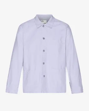 Organic Workwear Jacket - Soft Lavender