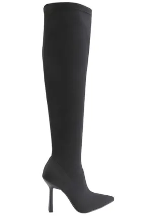 OTK Pointy Toe Boots