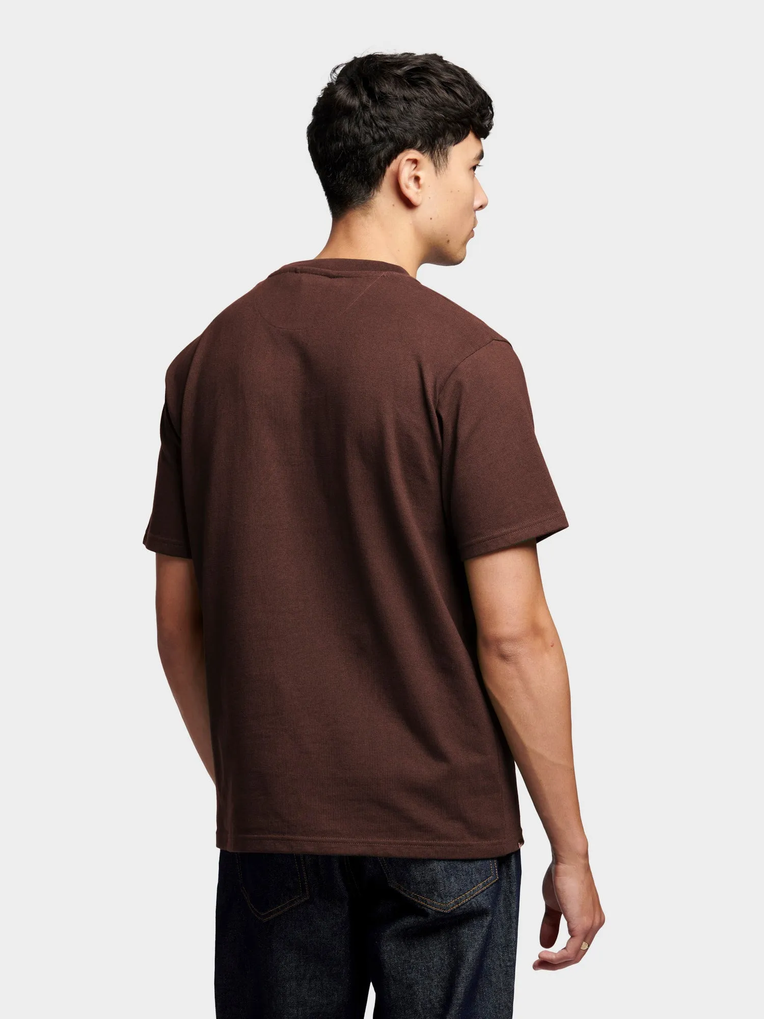 Penfield Mens Embroidered Mallard T-Shirt Chicory Coffee