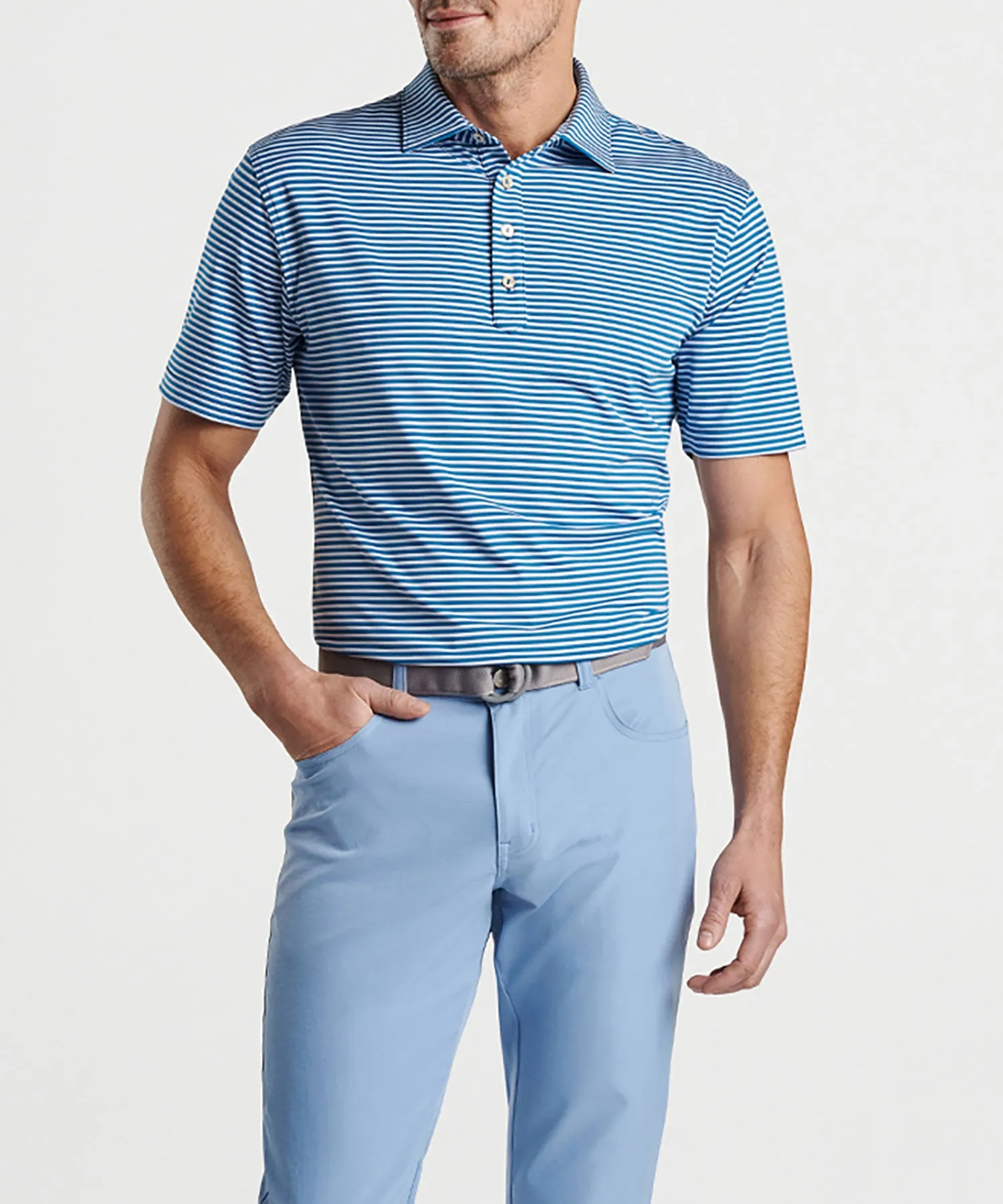 Peter Millar Short Sleeve Joyner Print Polo