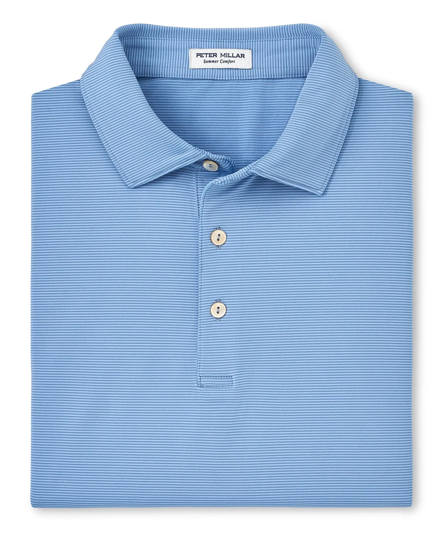 Peter Millar Short Sleeve Jubilee Stripe Polo Knit Shirt