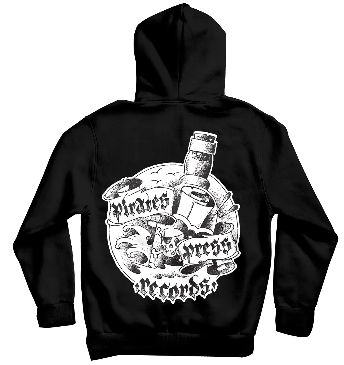 Pirates Press - One Family, One Flag - Patch - Pullover Hoodie