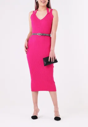 Ribbed Knit Bodycon Dress