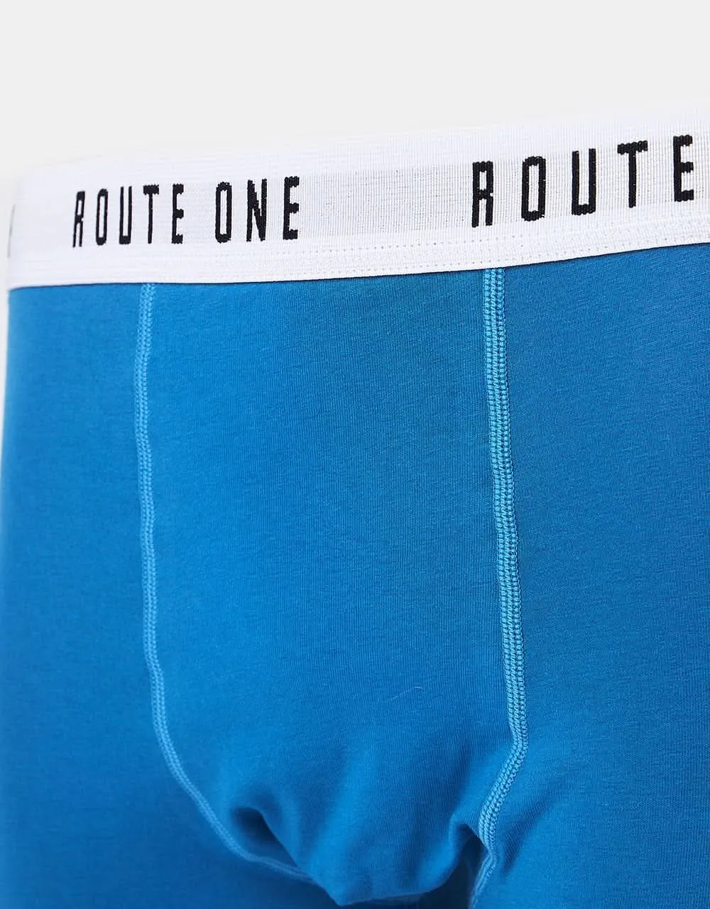 Route One Classic Boxer Shorts 3 Pack - Red/White/Blue