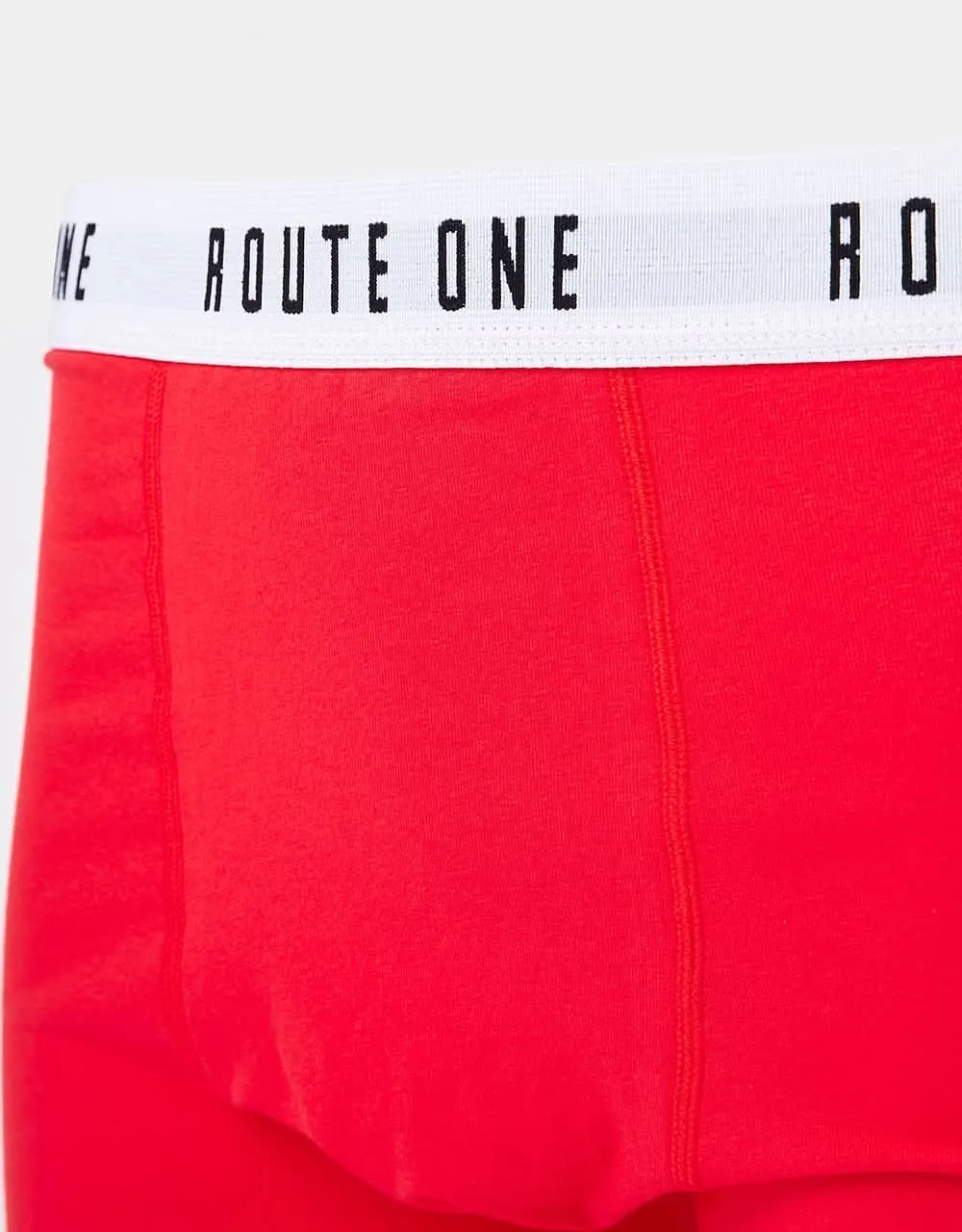 Route One Classic Boxer Shorts 3 Pack - Red/White/Blue
