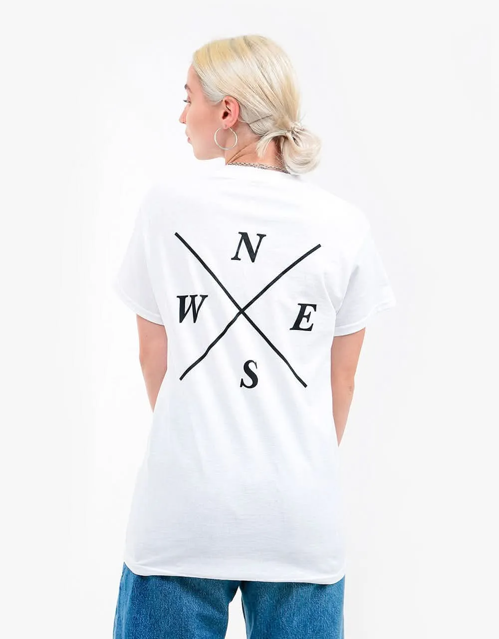 Route One Four Corners T-Shirt - White