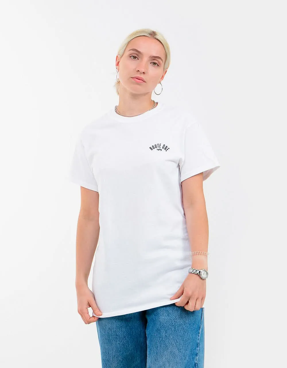 Route One Four Corners T-Shirt - White